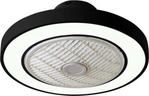 Neatfi 50CM Modern Bladeless Ceiling Fan with LED Light, 