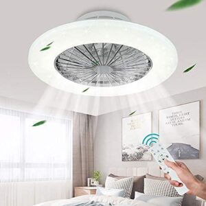 Depuley Ceiling Fan with Led Lights, 20'' Modern Ceiling Fan