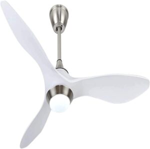 Modern Ceiling Fan Light， Remote Control Chandelier for Bedroom:
