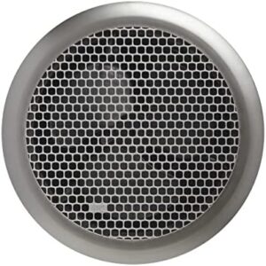 HPM Non-Ducted Round Ceiling Exhaust Fan 250mm Matt Silver: