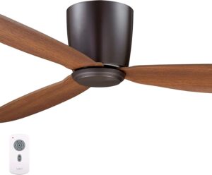 LUCCI AIR Ceiling Fan, Metal, 35 W, Orb: