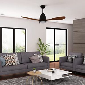 ELEGANT Ceiling Fans with Remote Control and LED Color Change Lights: