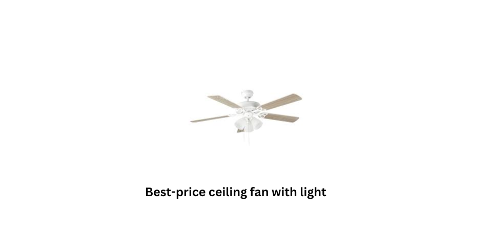 Best-price ceiling fan with light